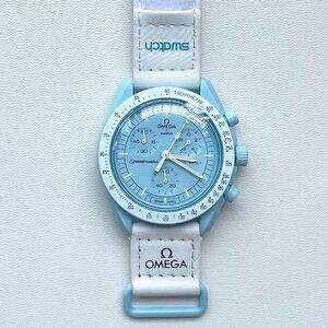 Swatch Omega Moonswatch Mission to Uranus Watch